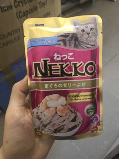 Pate cho mèo Nekko 70gr