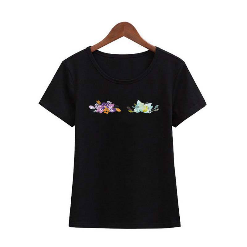 Set 12 Miếng Vá Trang Trí Quần Áo Hình Hoa Hoạt Hình