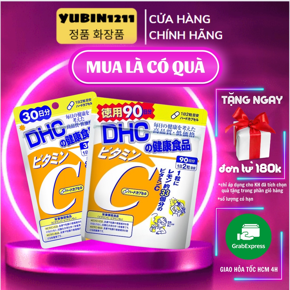 Viên Uống Vitamin C DHC Nhật Bản