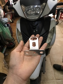Cổ ngỗng xe đạp lắp đỡ giỏ xe đạp