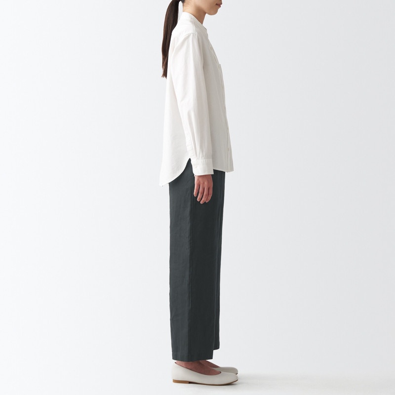 Muji Quần Ống Suông French Linen