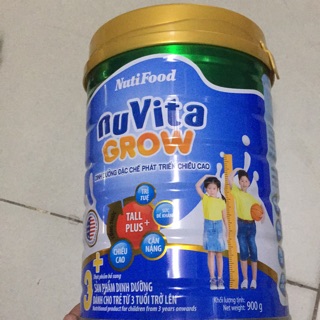 Sữa Nuvita Grow 3+ mẫu mới date mới