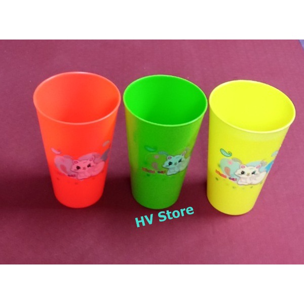 Cốc nhựa 2616 dung tích 450ml Song Long - Được chọn màu