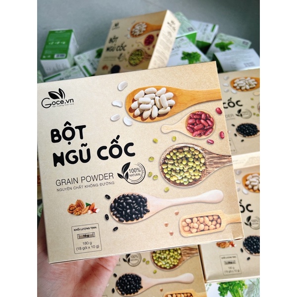 BỘT NGŨ CỐC HỘP 18 gói