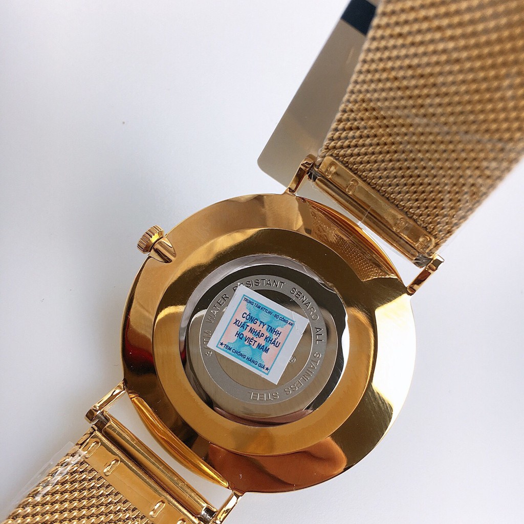 Đồng hồ nam SENARO Every Time Large 66016GSG thương hiệu Nhật Bản - LAMY WATCH