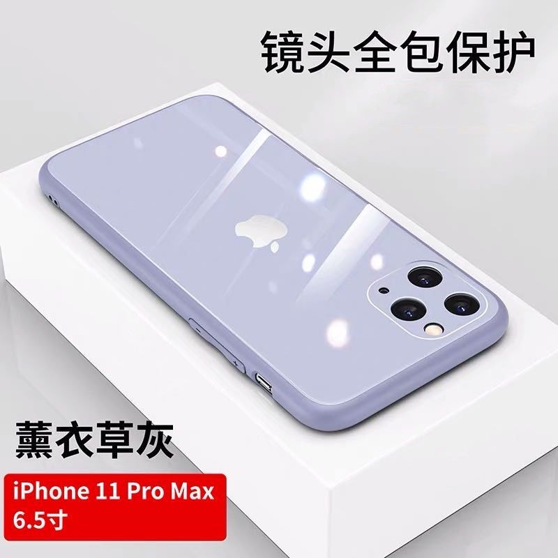 ♕ Ốp điện thoại lưng iPhone Lens all-inclusive 11 mobile phone case 11pro glass iphone11Pro max anti-fall men and women tide ultra-thin | BigBuy360 - bigbuy360.vn