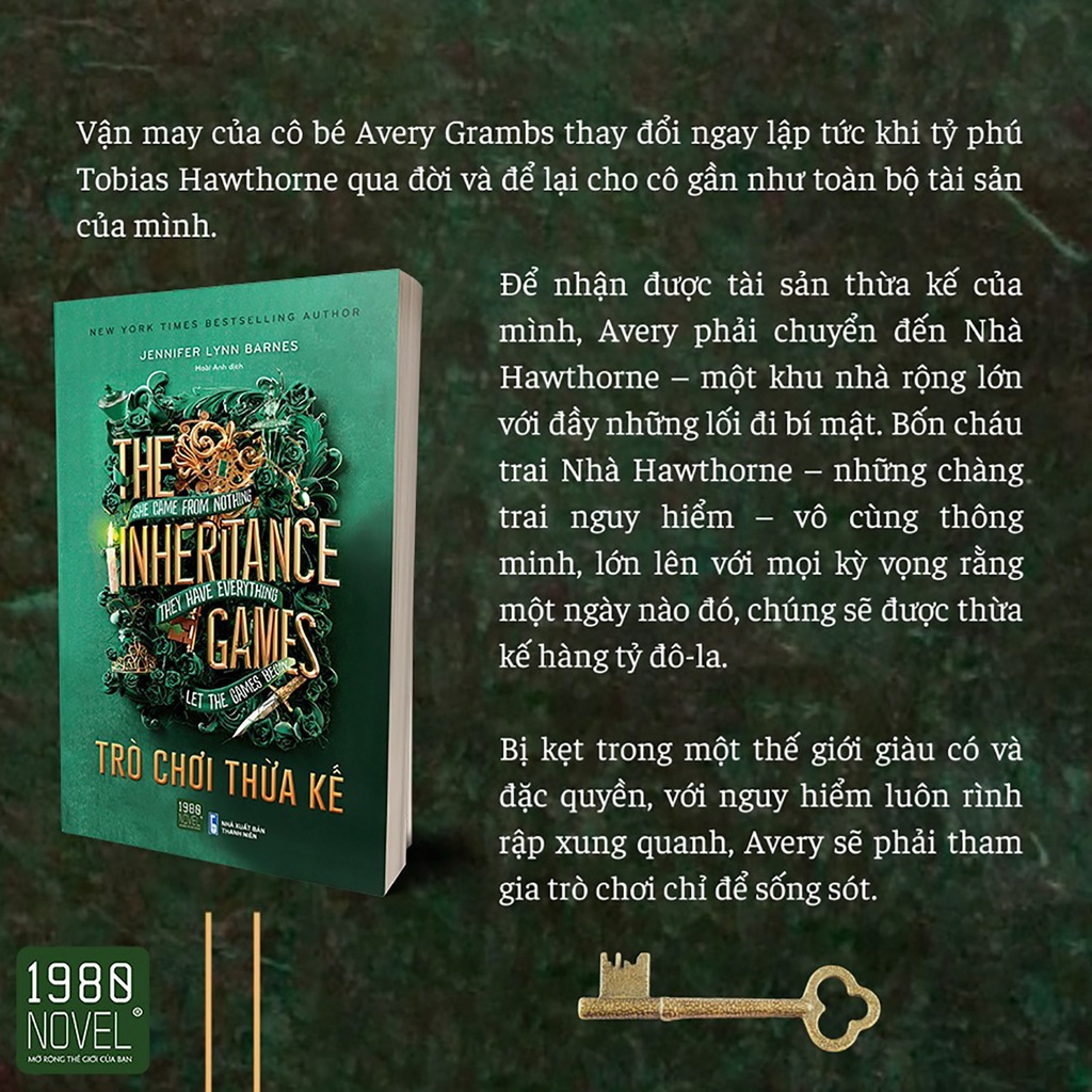 Sách Trò Chơi Thừa Kế - The Inheritance Games