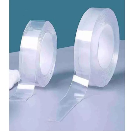 Băng dính ma thuật 2 mặt / Băng keo trong Nano kháng nước dính trên nhiều chất liệu M&amp;G / Băng dính thổi bong bóng