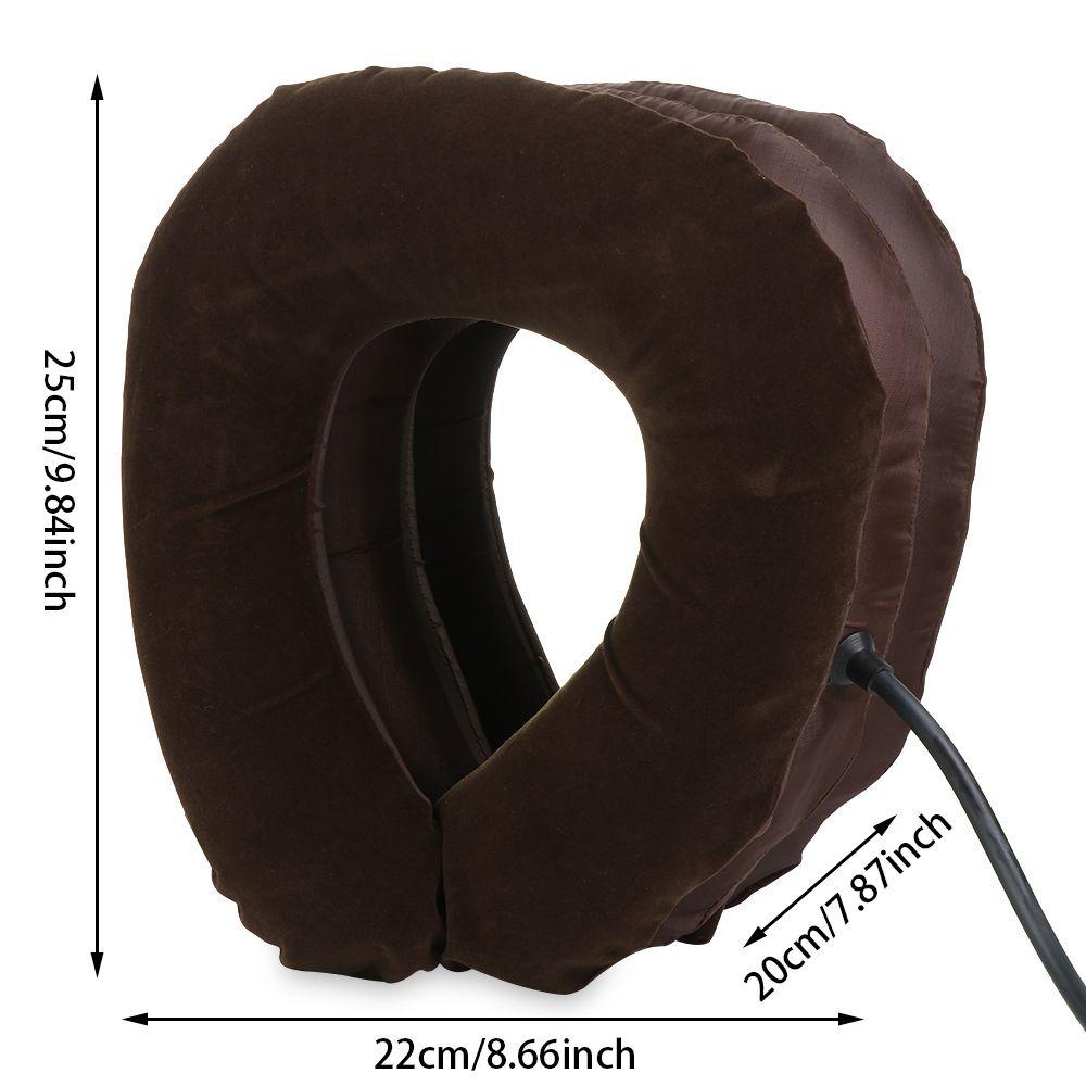 Gối Kê Cổ Bơm Hơi Nhỏ Gọn Bảo Vệ Đầu Và Lưng