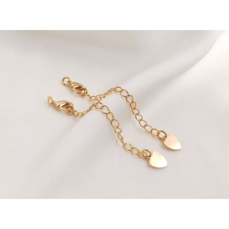 Charm dây xích tăng đơ bạc 925 làm khóa vòng