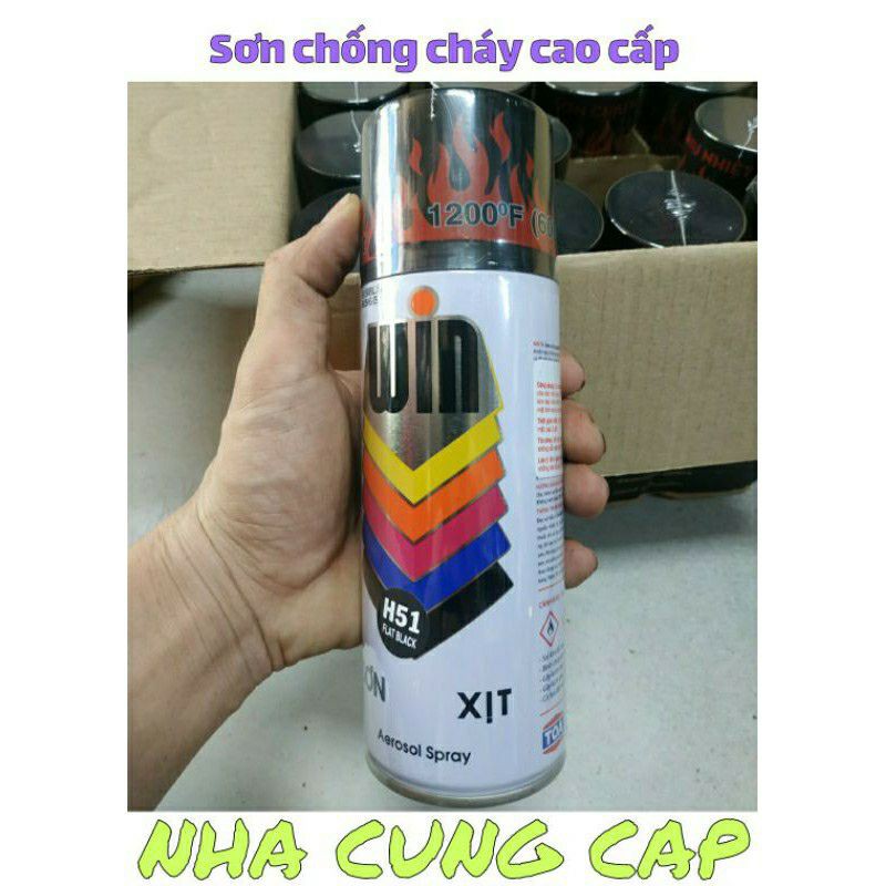 SƠN CHỐNG CHÁY CHỊU NHIỆT CAO CẤP SAMURAI H2