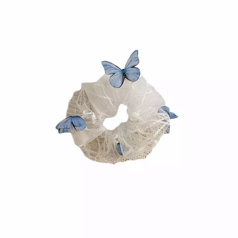 Vòng buộc tóc đính bươm bướm thời trang