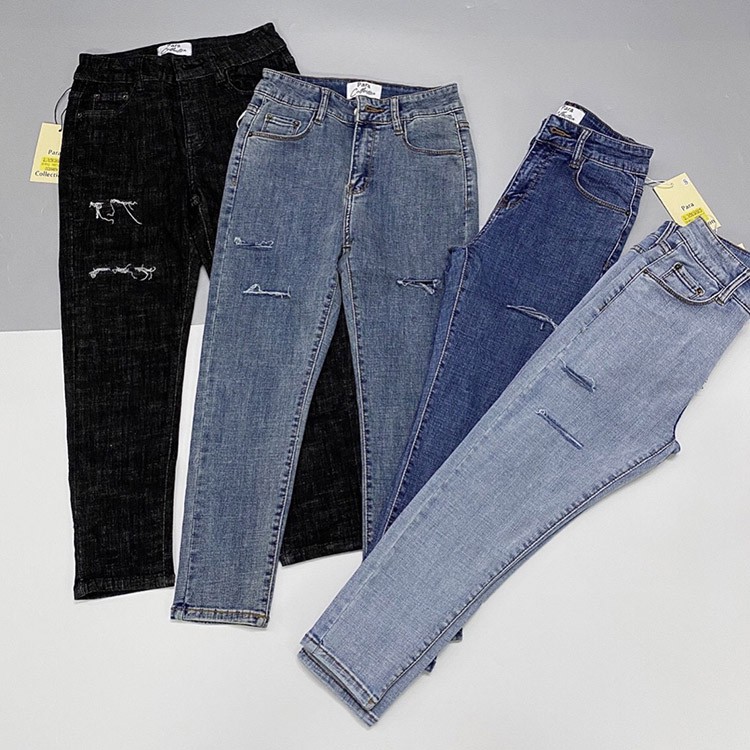 Quần Jean Skinny Nữ Rách Bụi 698