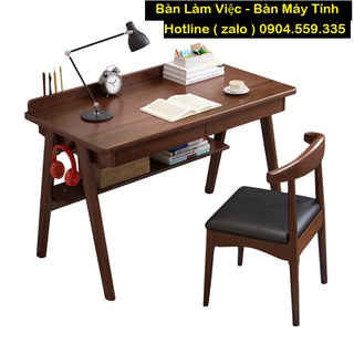 Bàn làm việc/Bàn máy tính bắc âu 1.2m( có ghế) giá tốt