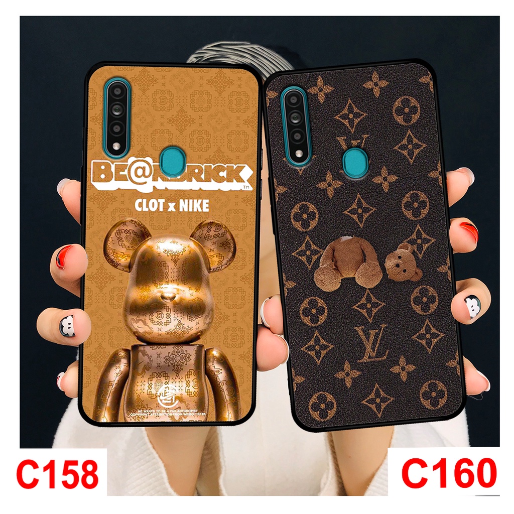 Ốp lưng Oppo A31 in hình gấu bearbrick thời trang cao cấp. Ốp oppo a31 rẻ bền đẹp.