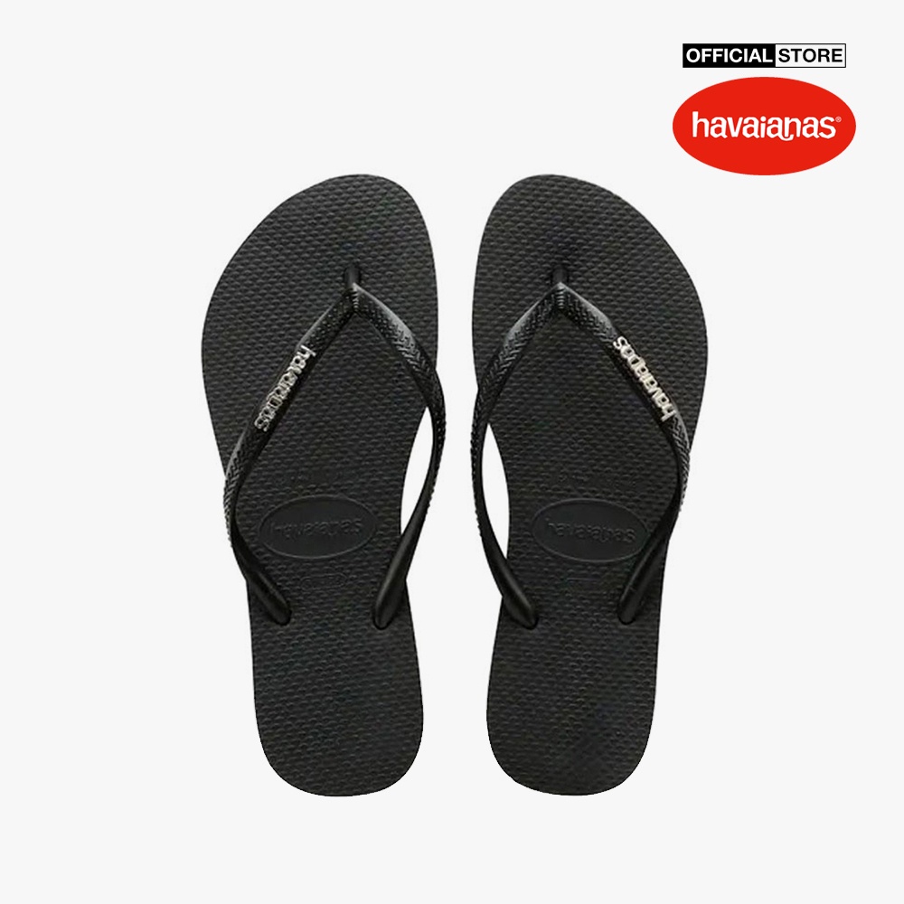 HAVAIANAS - Dép nữ Slim Logo Metallic 4119875-2976