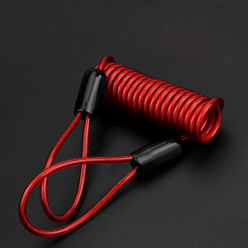 Ổ Khóa Đĩa Phanh Bánh Xe Chống Trộm Chống Nước Với Dây Thép