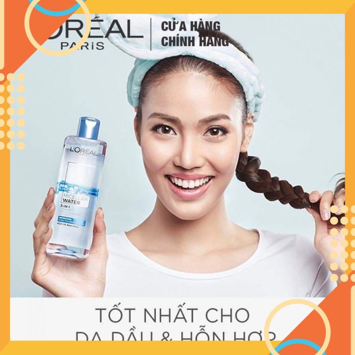 Nước Tẩy Trang L’Oréal Micellar Water 3-in-1 Deep Cleansing Pháp 400ml [ Chính - Hãng ] | BigBuy360 - bigbuy360.vn