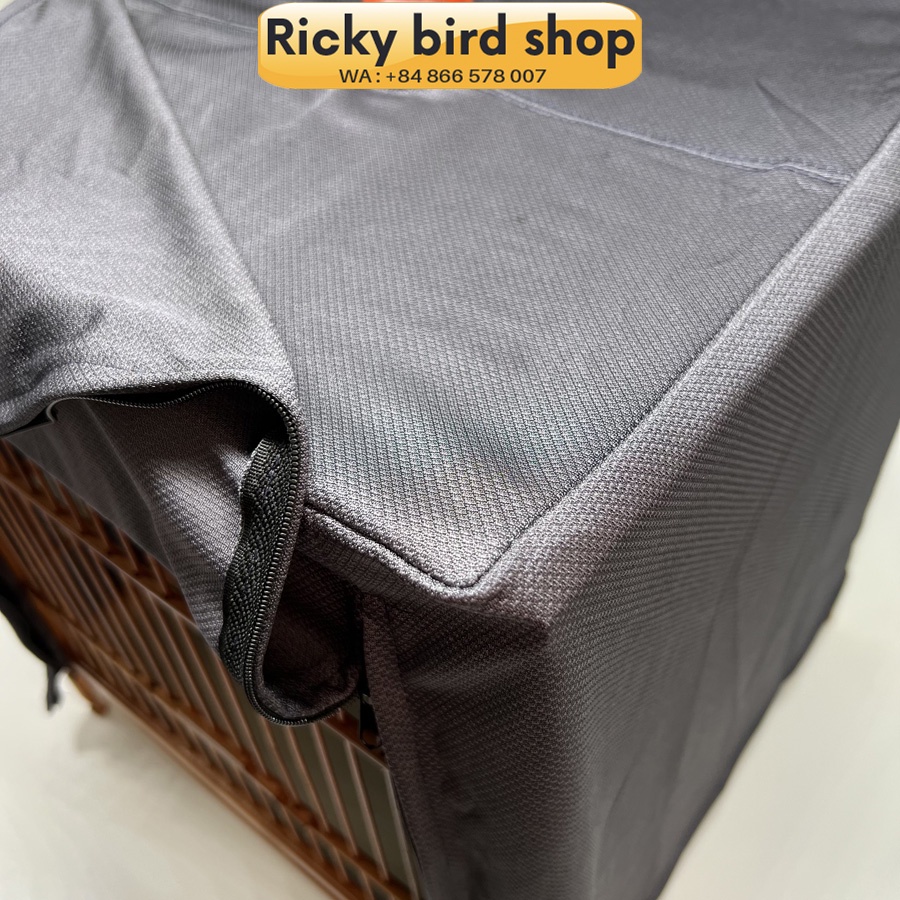 Áo lồng chim chào mào vuông, thái đấu - Vải dày co dãn - Ricky bird shop