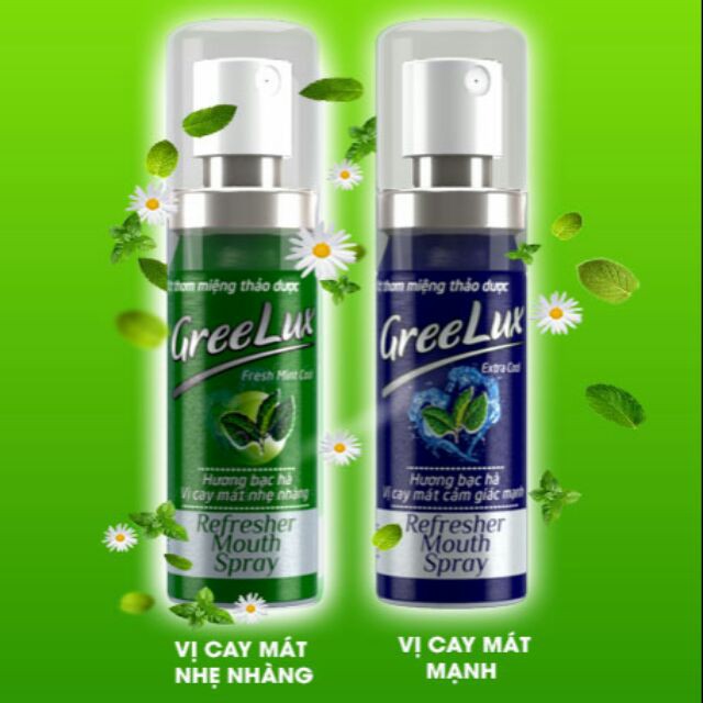 Xịt thơm miệng GreeLux 12ml