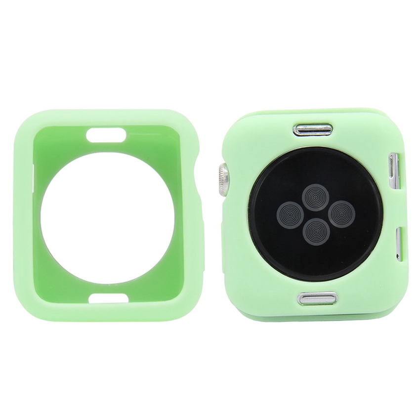 Ốp silicon cho đồng hồ thông minh Apple Series 7 6 SE 5 4 3 2 1 Original Case for iWatch 41mm 45mm 38mm 42mm 40mm 44mm