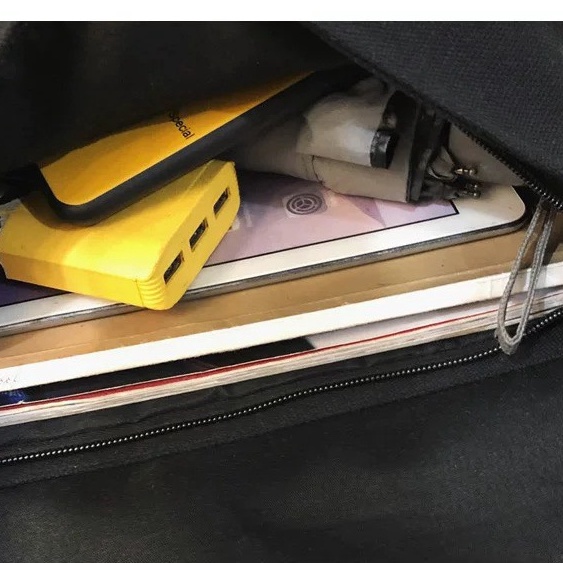 Túi tote cặp đeo chéo vải canvas học sinh sinh viên cỡ lớn đeo vai đi học thời trang unisex nam nữ Hàn Quốc