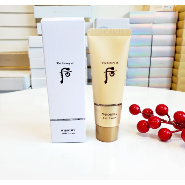 [ MỚI ] Kem dưỡng trắng toàn thân cùng mùi hương nước hoa cực quyến rũ The History Of Whoo Spa Body Cream 40ml.