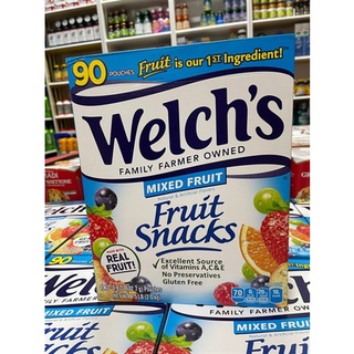 Kẹo dẻo welch’s mixed fruit - thùng 90 gói - 2.0kg -
