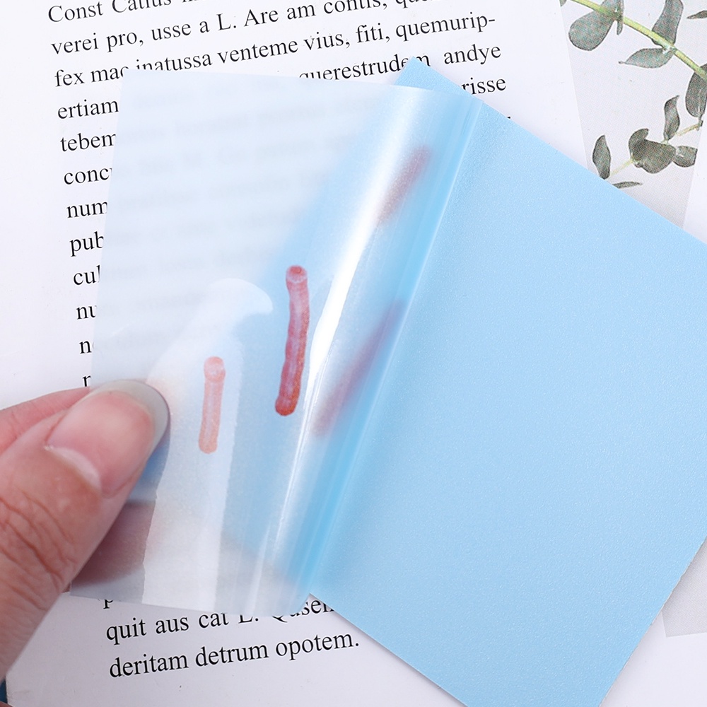 Giấy Dán Ghi Chú Trong Suốt 7.6 * 7.6cm