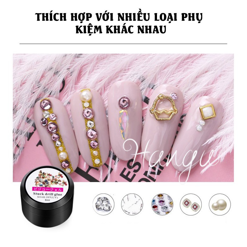 Gel đính đá nail 8ml