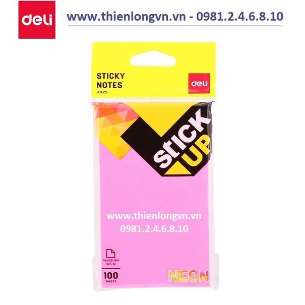 Giấy nhớ 3x5 Deli EA 02502