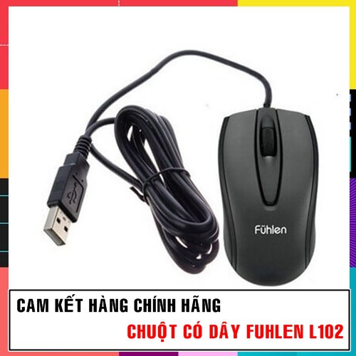 Chuột Fulhen L102 NINZA Cam kết chính hãng đền gấp 2 nếu phát hiện nhái