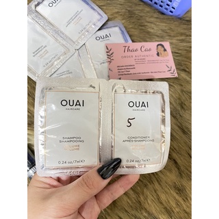Dầu gội và dầu xả OUAI dưỡng tóc chắc khỏe