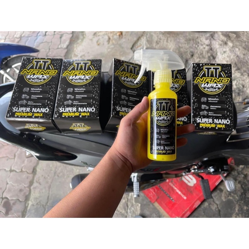 Wax nano TT phủ bóng xe