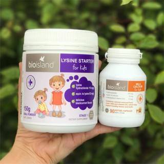 Combo canxi milk, lysine