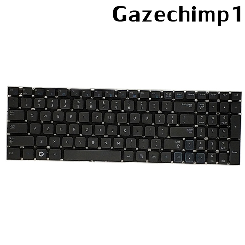 Bàn Phím Tiếng Anh Us Gazechimp1 Màu Đen Cho Samsung Rv511 Rv520 Rv518 Rv509