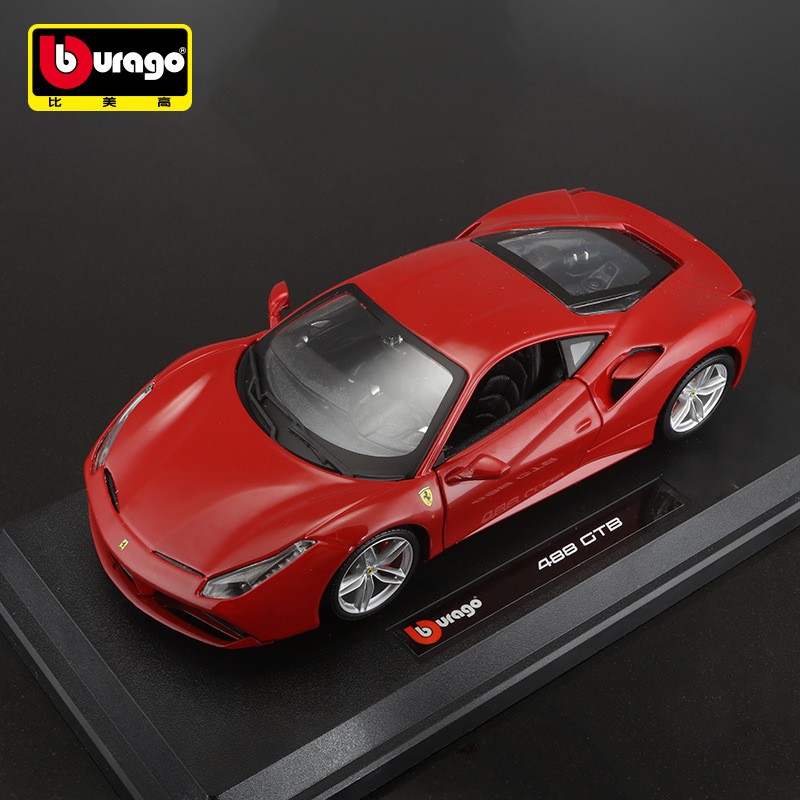 Xe mô hình Ferrari 488 GTB 1:24 Bburago