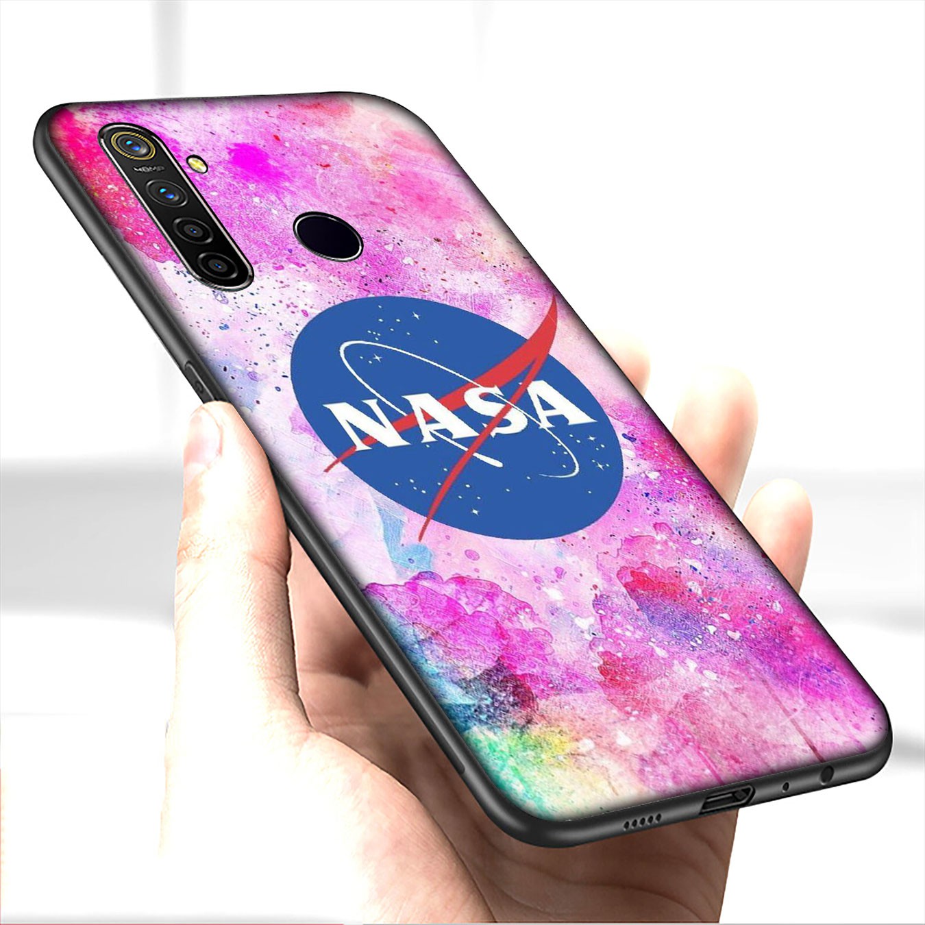 NASA Ốp Lưng Phong Cách Vũ Trụ Cho Vivo V5 Lite V7 Plus V5S Y67 Y75 Y79 Y66 V9 Y85 Y89 X50 Pro Y20 Y11 Y53