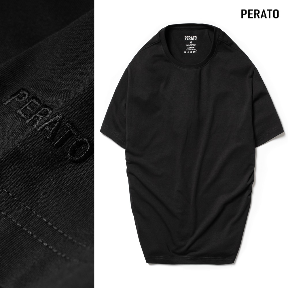Áo Thun Nam Ngắn Tay PERATO (6 Màu), Chất Liệu Siêu Mát, Co Giãn 4 Chiều, Bền Màu, Thiết Kế Trẻ Trung (TSOP21023-02) | BigBuy360 - bigbuy360.vn