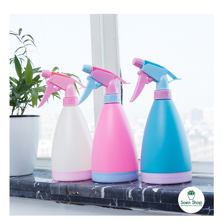 Bình xịt cây cảnh phong cách Hàn Quốc 500ml trong salon, chăm sóc thú cưng, làm vườn, vệ sinh,... soen shop