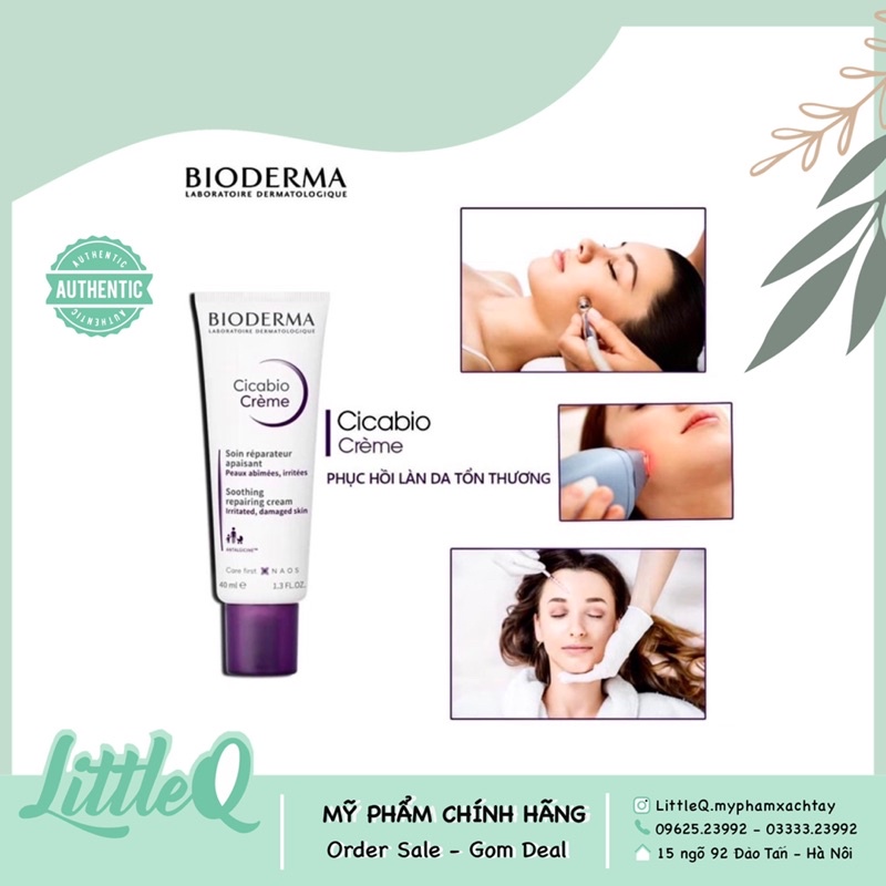 KEM DƯỠNG PHỤC HỒI DA BIODERMA