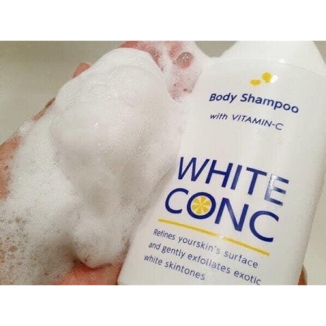 ☘️☘️☘️SỮA TẮM TRẮNG DA HẰNG NGÀY WHITE CONC BODY SHAMPOO NHẬT BẢN