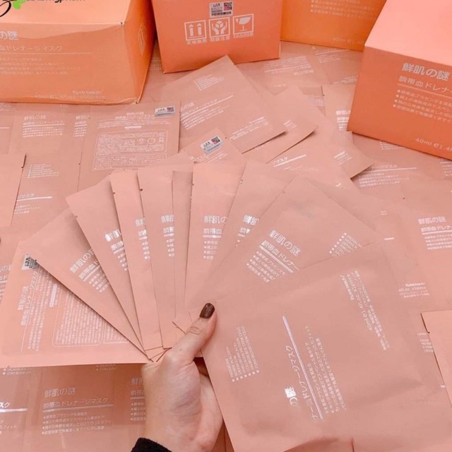 Combo 10 MẶT NẠ NHAU THAI CUỐNG RỐN CỪU TẾ BÀO GỐC NHẬT BẢN