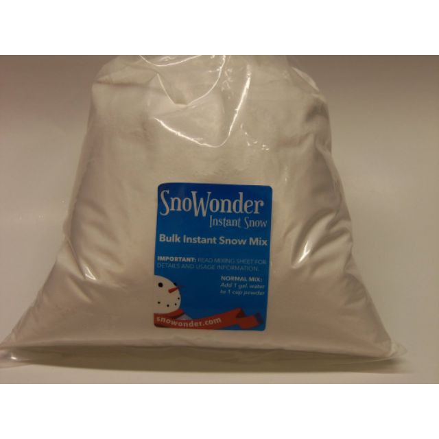 100 Gram - Tuyết Nhân Tạo Snowonder - Nhập Chính Hãng Từ Mỹ mã IV2105