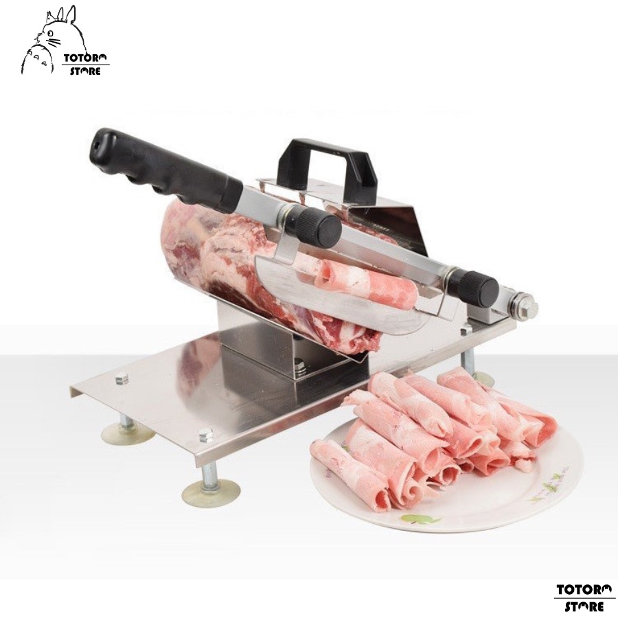 Dao Thái Thịt Đông Lạnh Làm Bếp Đa Năng Totoro Store Máy Thái Thịt Đông Lạnh Lưỡi Cắt Siêu Bén Không