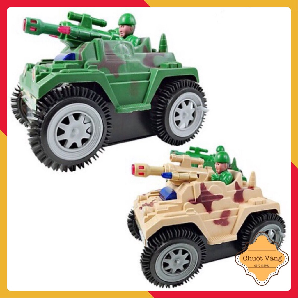 Đồ chơi xe tăng chạy pin có nhạc Roll Tank