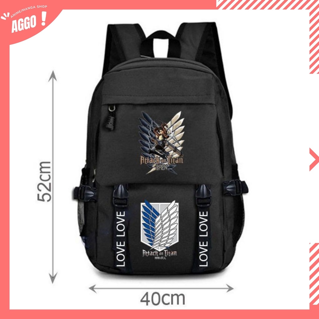 Balo Đi Học Anime Attack On Titan  Cực HOT