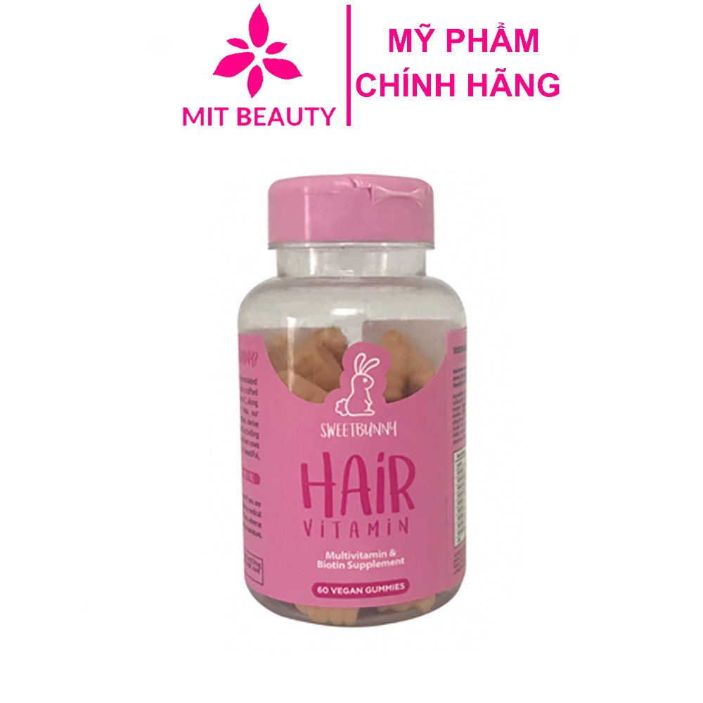 [ hàng Chuẩn ] Kẹo Thỏ Hồng Mọc Tóc Sweerbunnyhare Chính Hãng của Mỹ