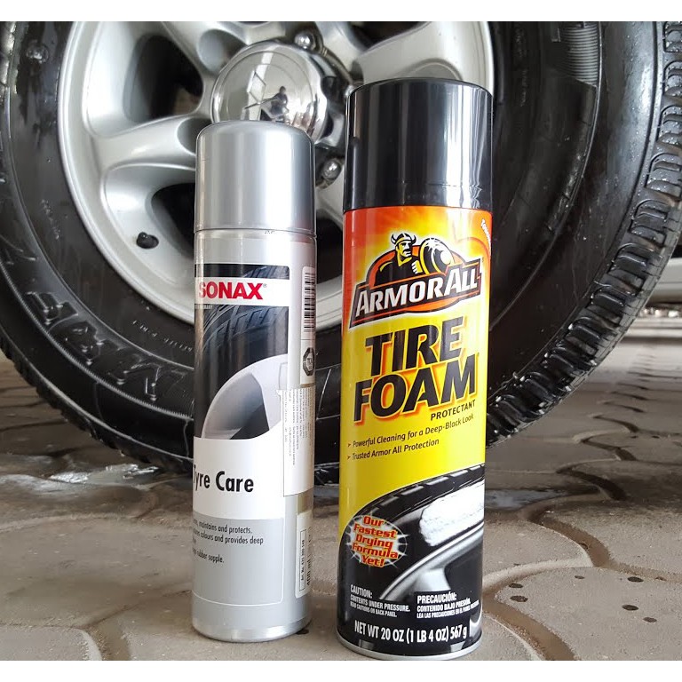 SONAX - Bọt Làm Bóng Và Bảo Vệ Vỏ (Lốp) Xe (Sonax Tyre Care 400ml) [Hàng Đức Chính Hãng]