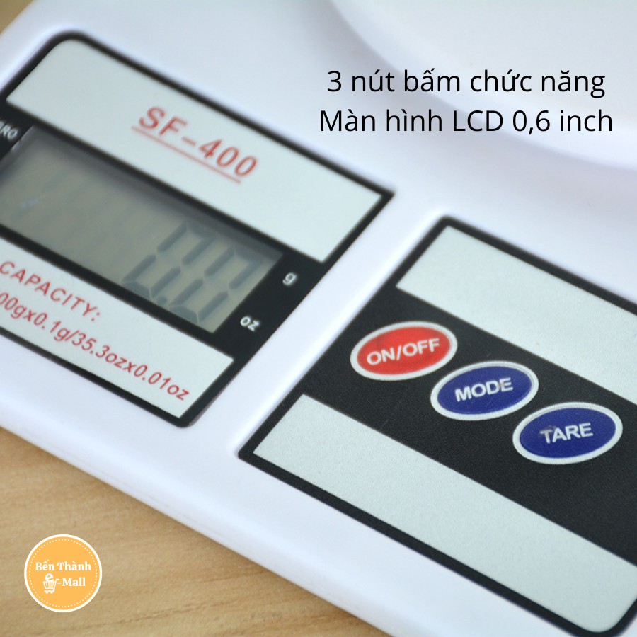 Cân Tiểu Ly SF-400 Tiện Dụng [Tải Trọng 1g - 10kg]